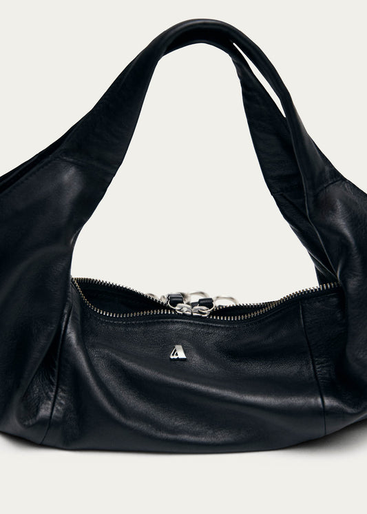 Sue Mini Sac en Cuir Noir-image