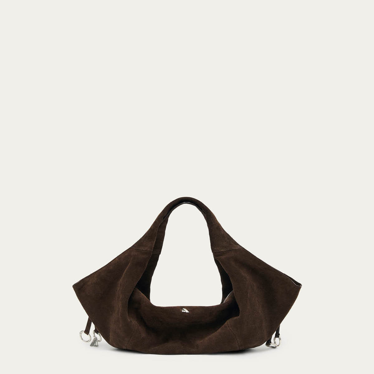Sue Mini Sac en Cuir Marron Suédé