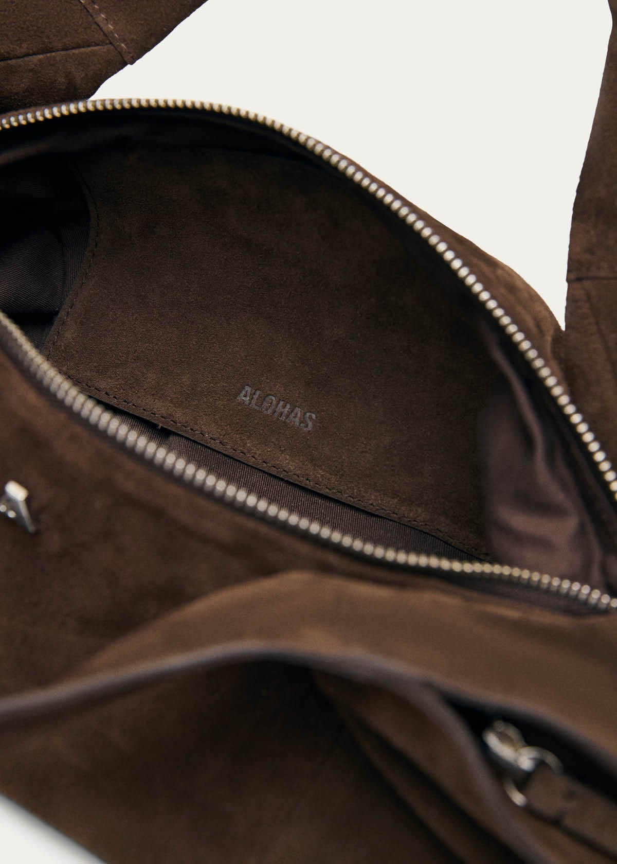 Sue Mini Sac en Cuir Marron Suédé