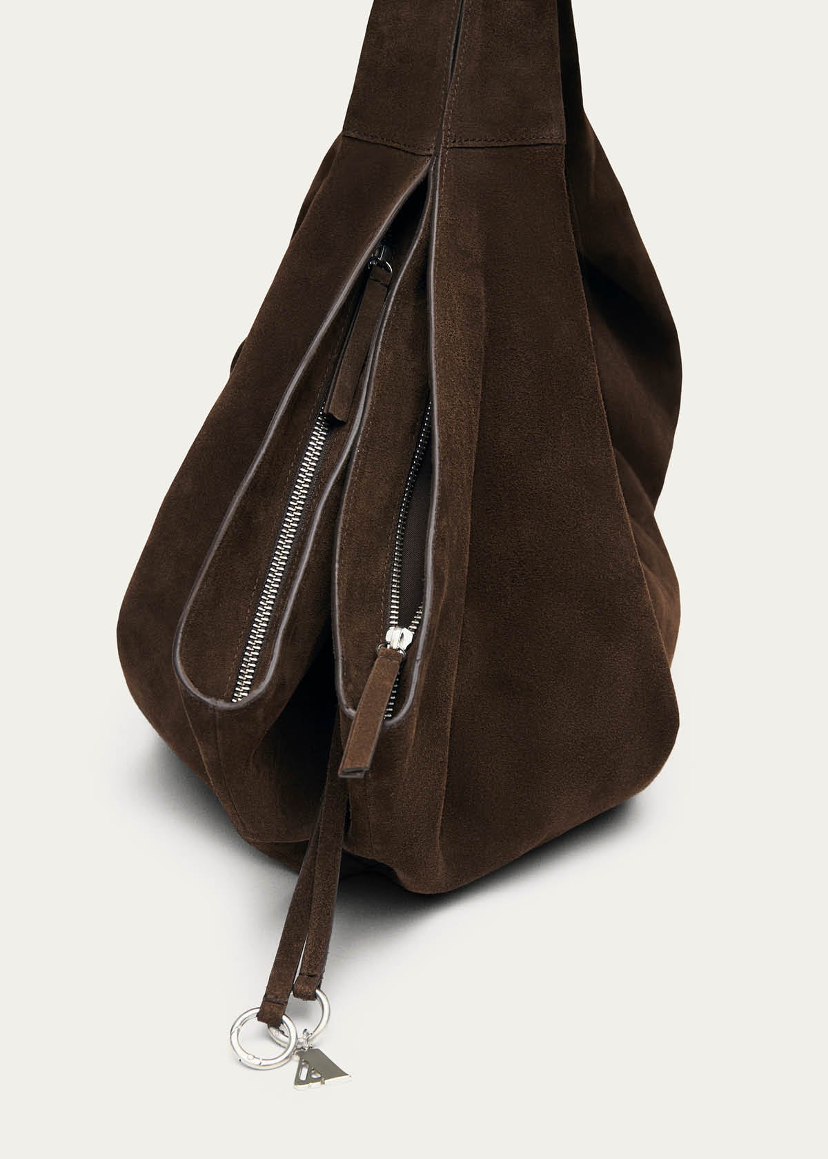 Sue Sac en Cuir Marron Suédé