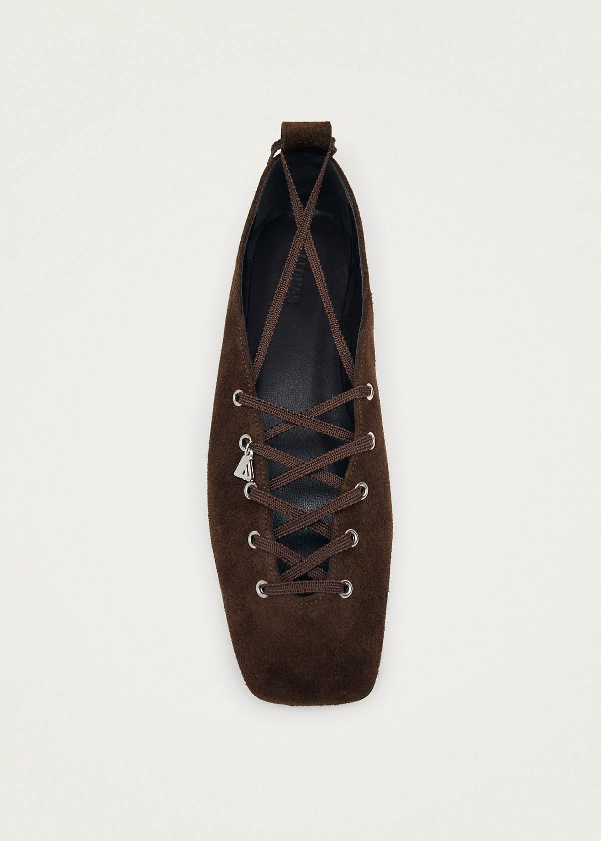Suna Wildleder Ballerinas in Braun