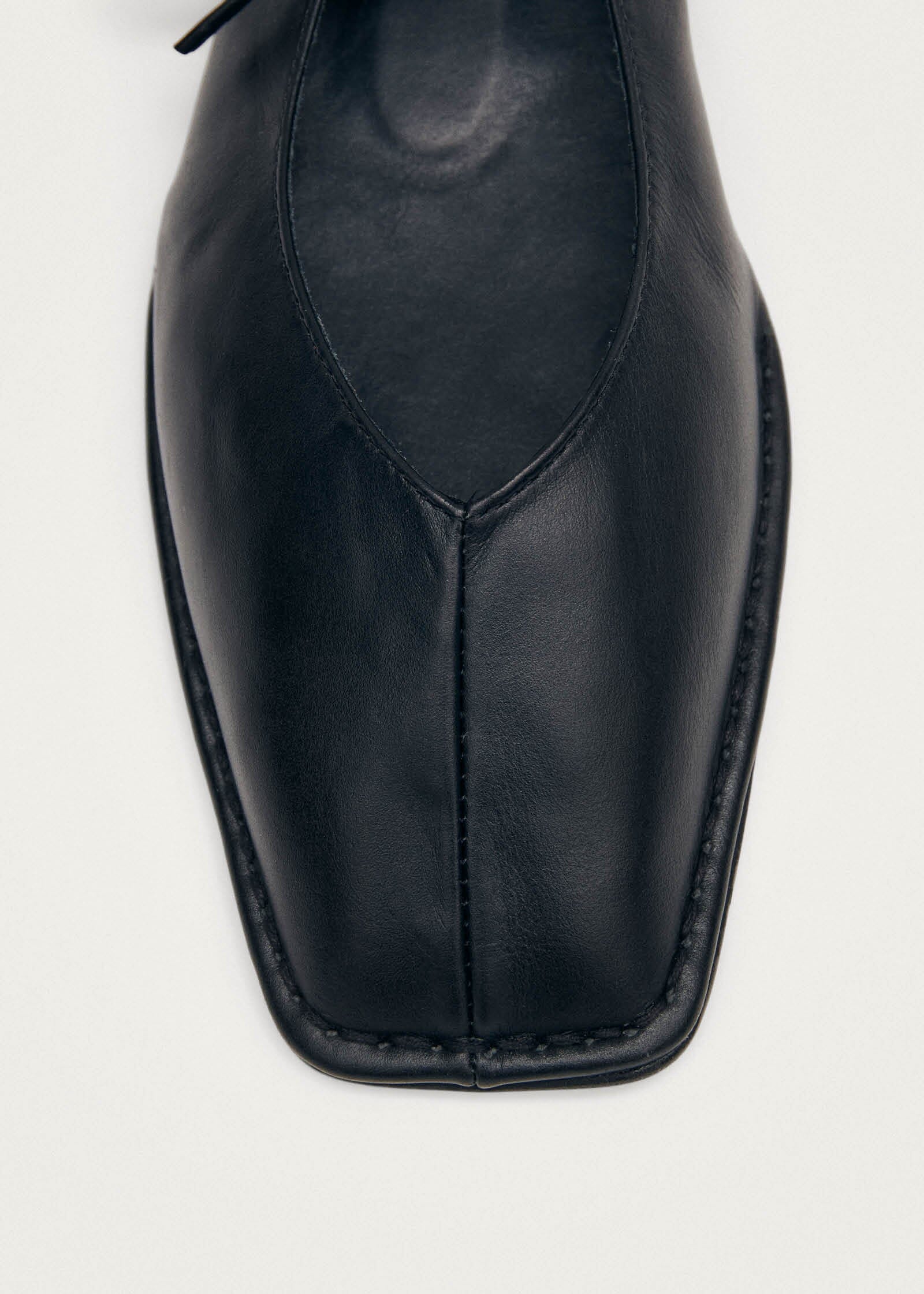 トップス Buffer / Sway / BLACK size 3(L) Sway Black Leather Ballet Flats | ALOHAS