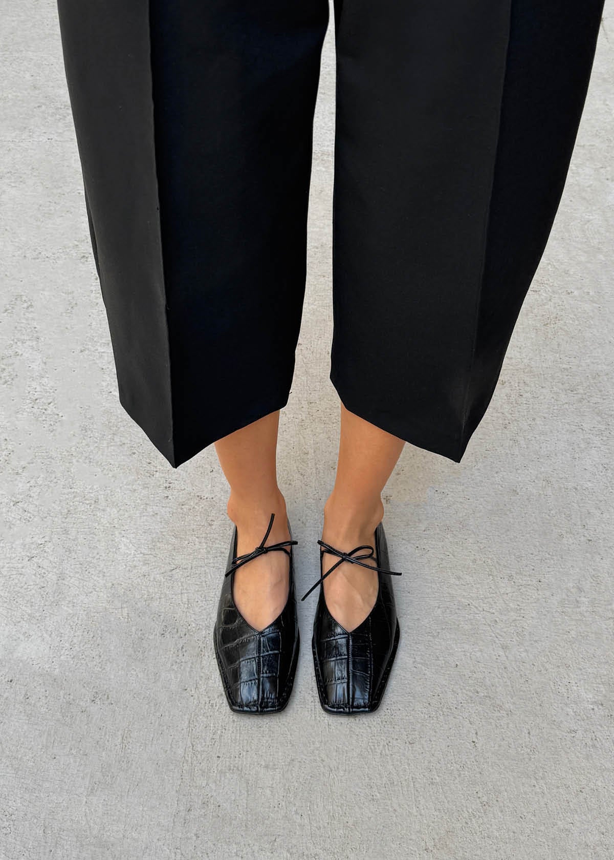 Sway Croco Black | ALOHAS