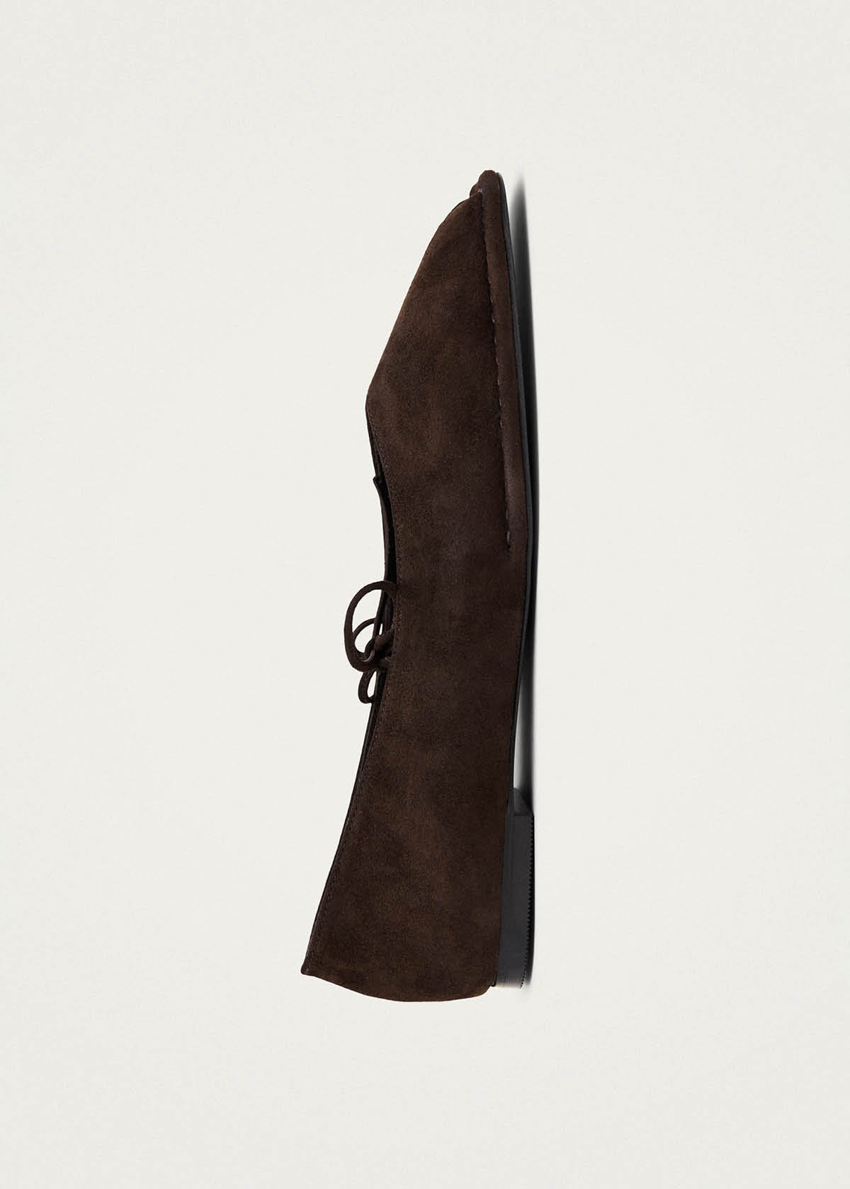 Sway Recycled Brown Leather Ballet Flats