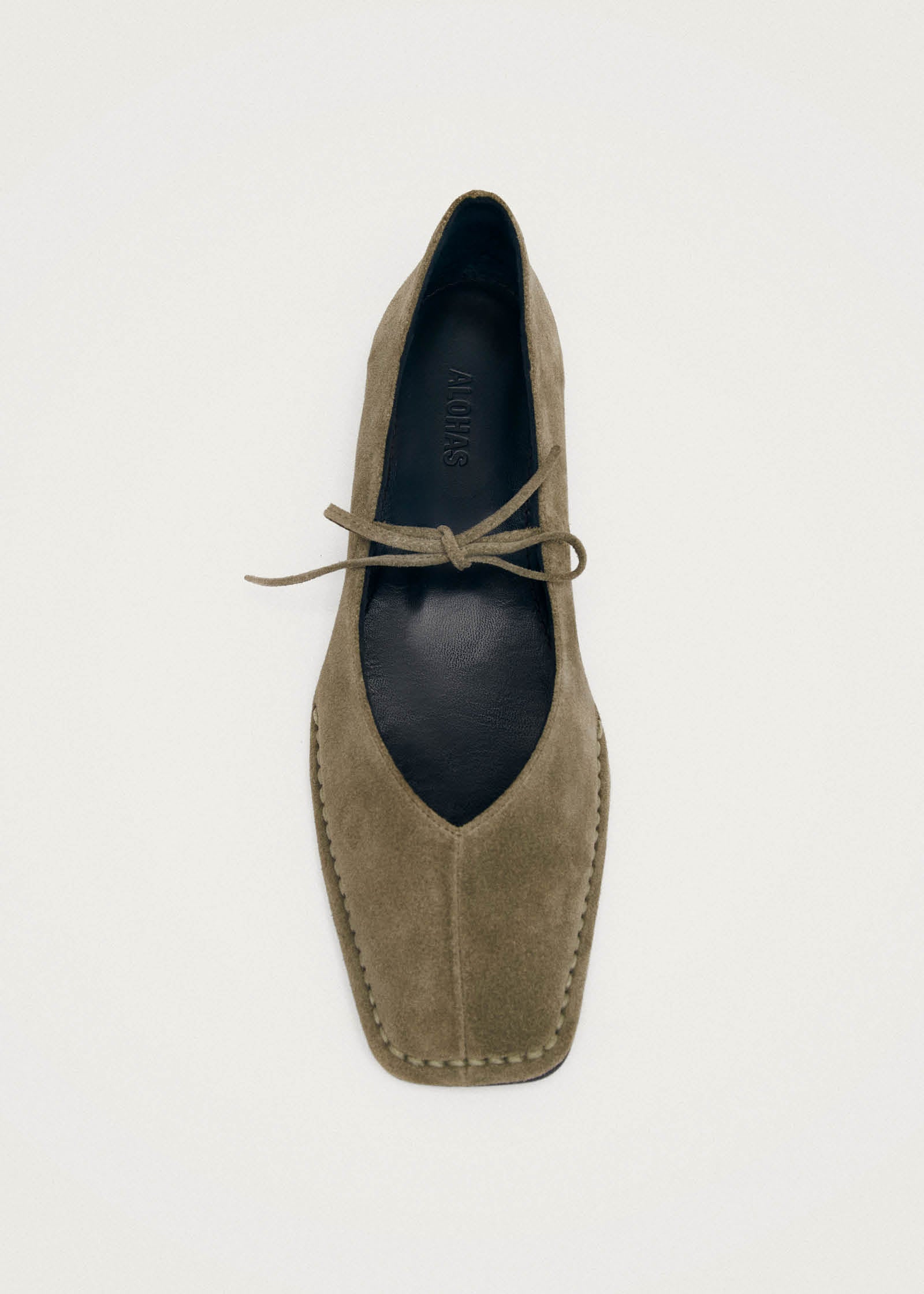 Ballet Flats Suede Goatskin
