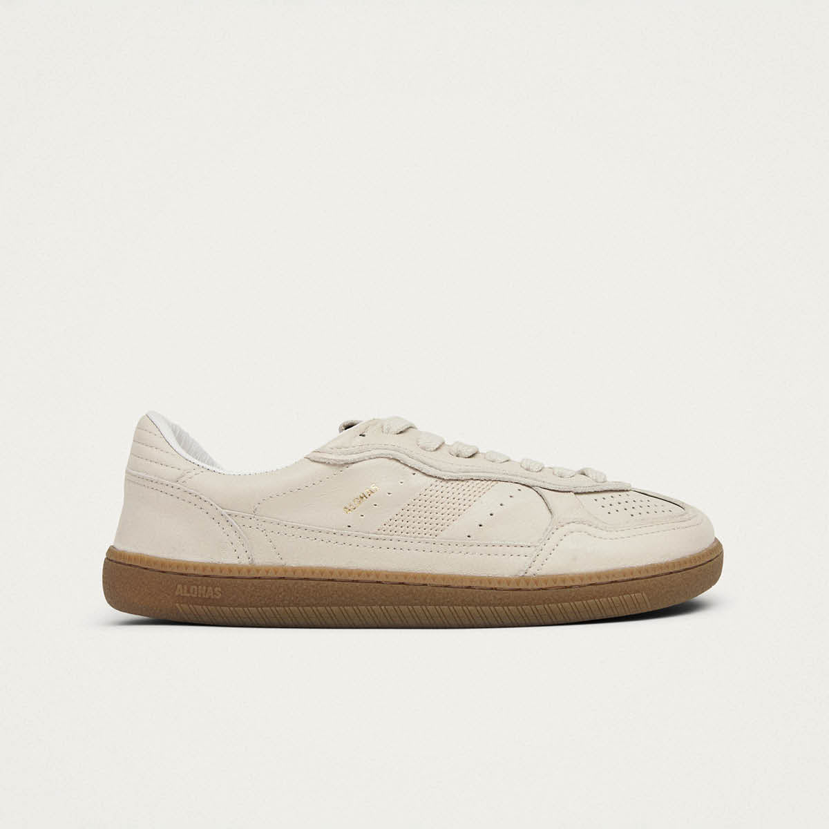 Tb.00 Barefoot Cream Leather Sneakers