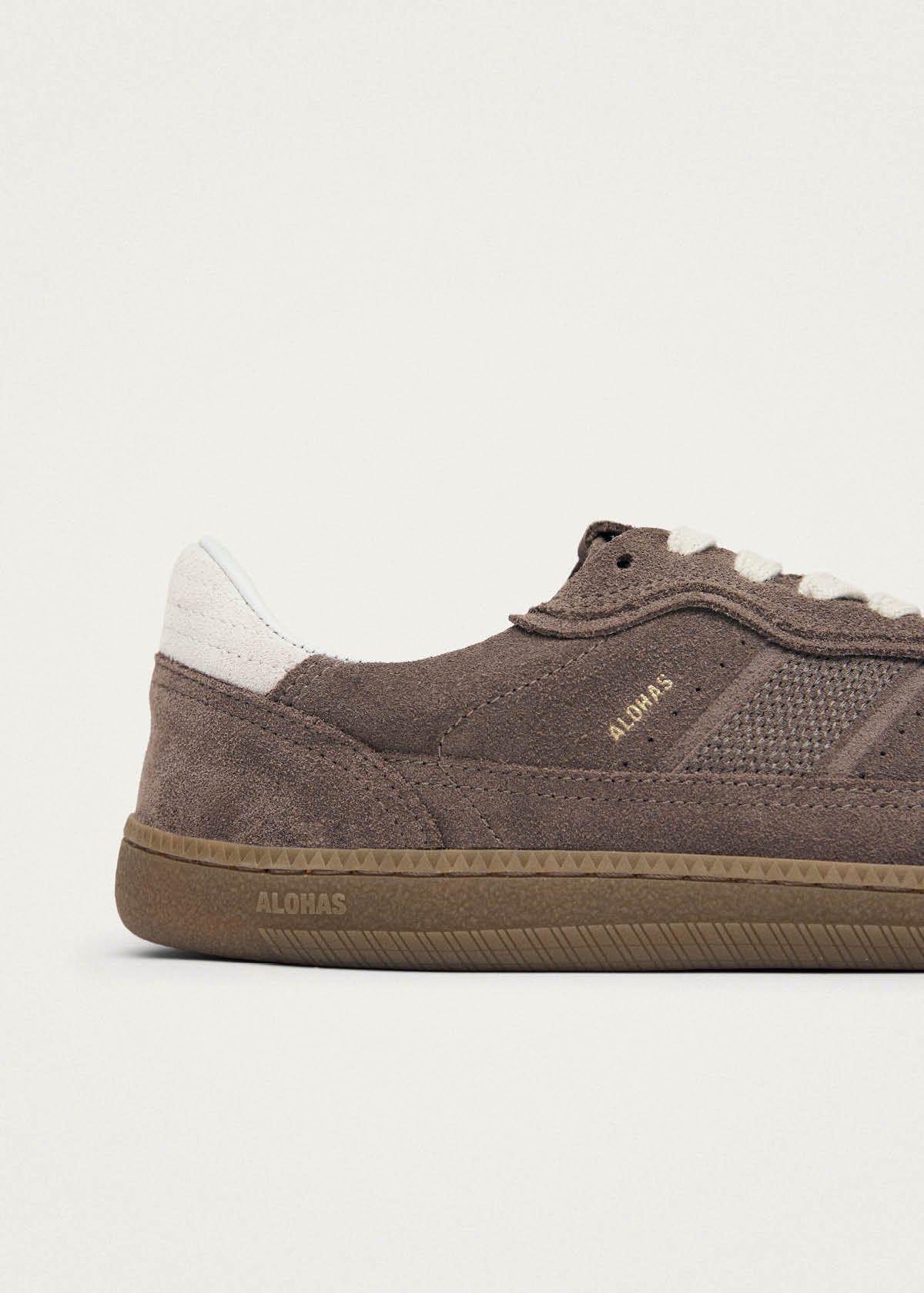 Tb.00 Barefoot Rife Taupe Leather Sneakers