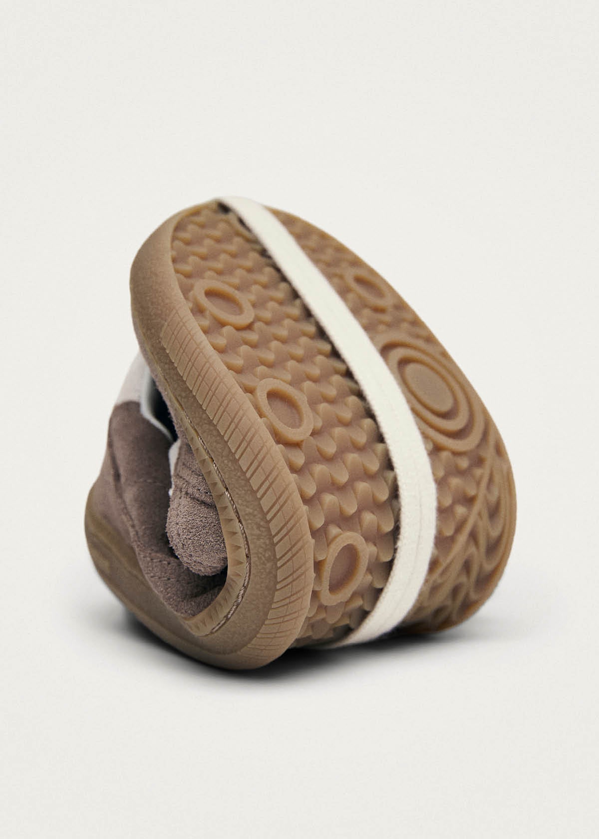 Tb.00 Barefoot Rife Taupe Leather Sneakers