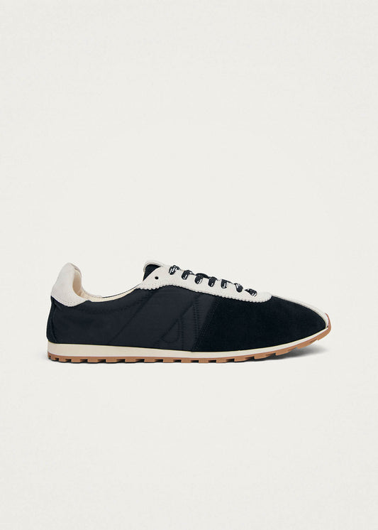 Baskets en cuir noir Tb.1897