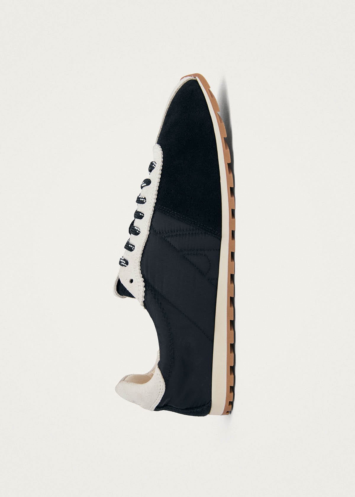 Baskets en cuir noir Tb.1897