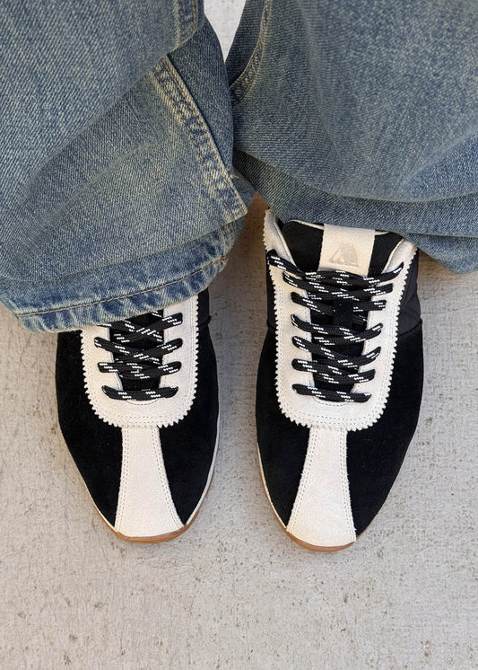 Tb.1897 Schwarze Ledersneaker-image