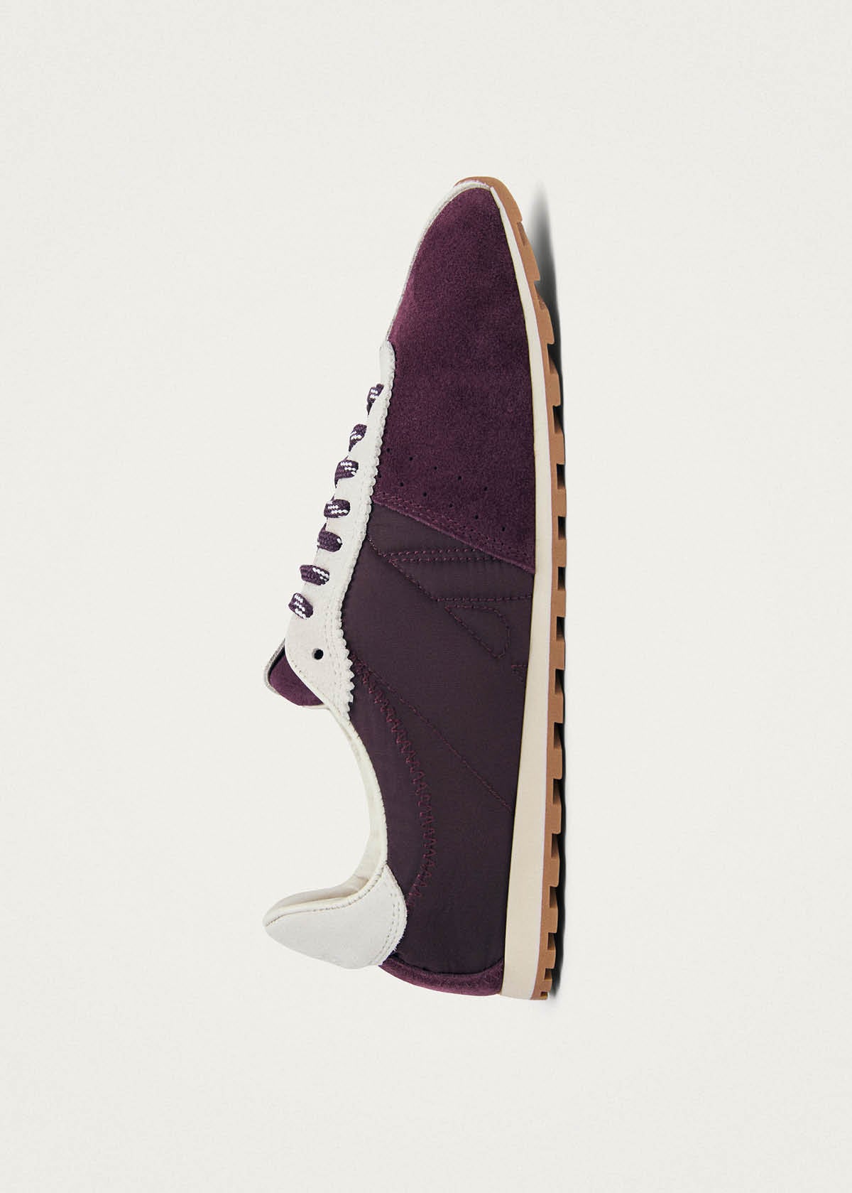 Tb.1897 Burgundy Leather Sneakers
