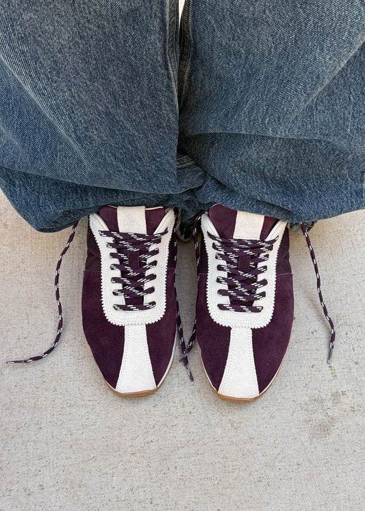 Tb.1897 Burgunderrote Ledersneaker-image