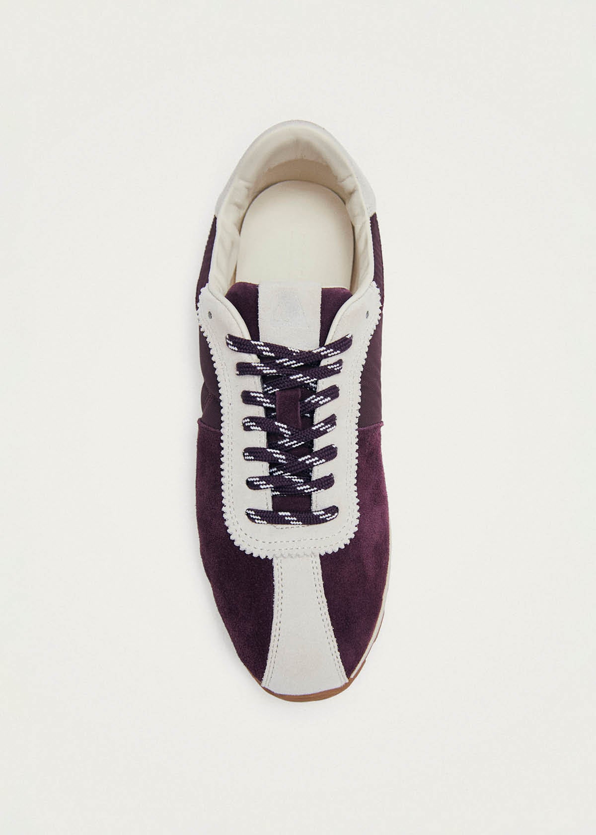 Tb.1897 Burgundy Leather Sneakers