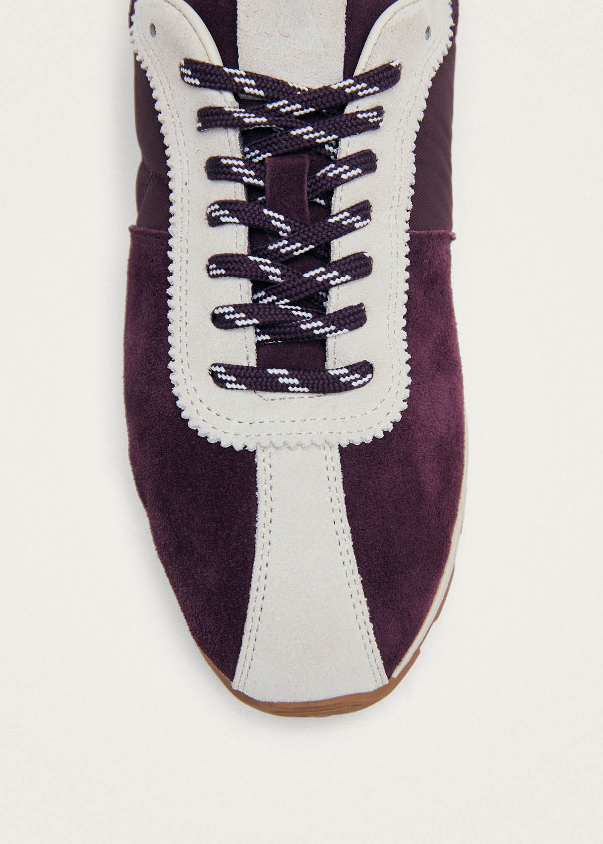 Tb.1897 Burgundy Leather Sneakers