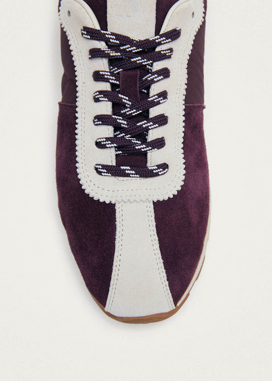 Tb.1897 Burgunderrote Ledersneaker-image