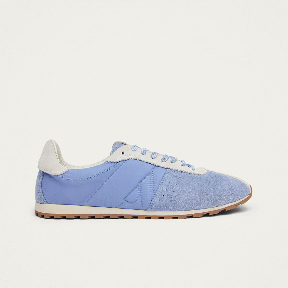 Tb.1897 Pale Blue Leather Sneakers