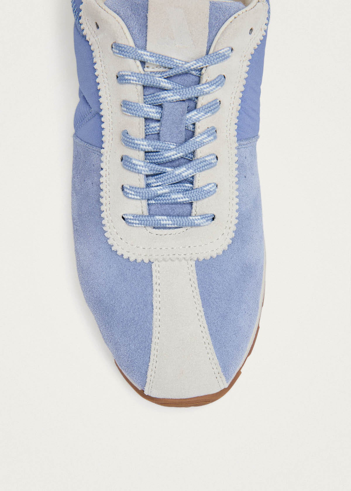 Tb.1897 Pale Blue Leather Sneakers