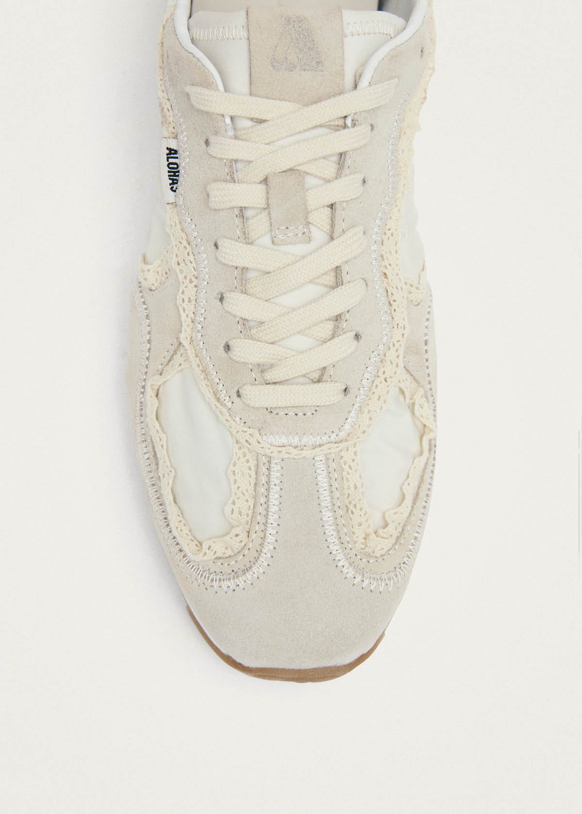 Tb.1985 Clemont Crochet Cream Sneakers