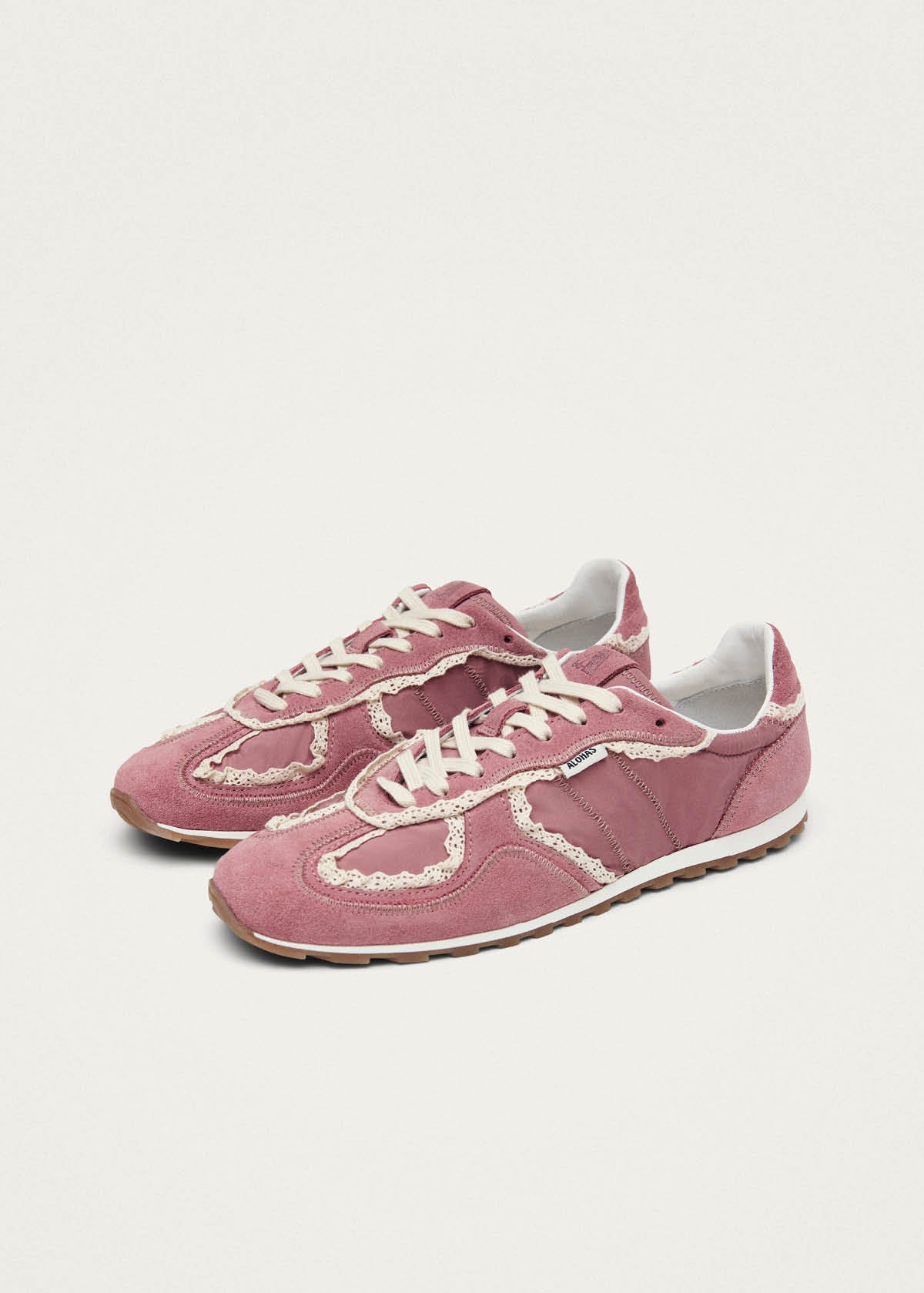 Tb.1985 Clemont Crochet Pink Sneakers