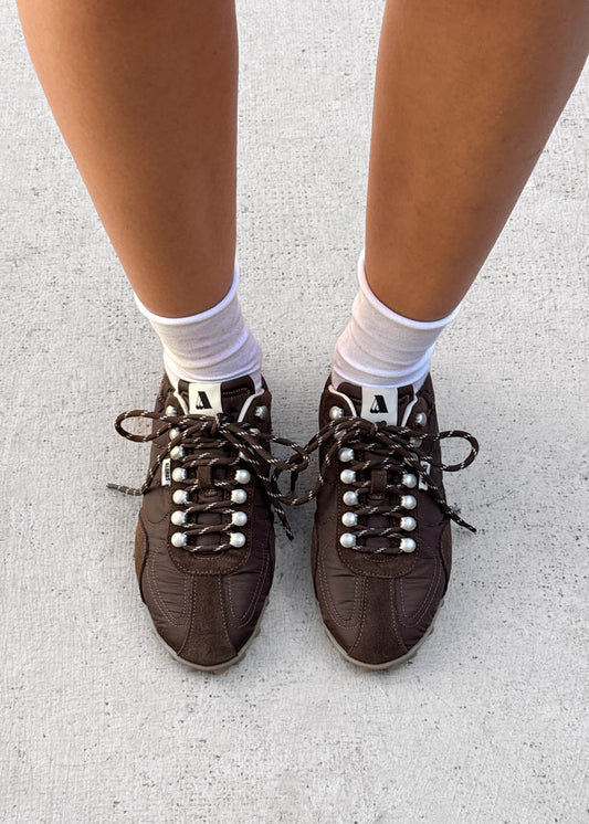 Tb.205 Bara Nylon Brown Sneakers-image