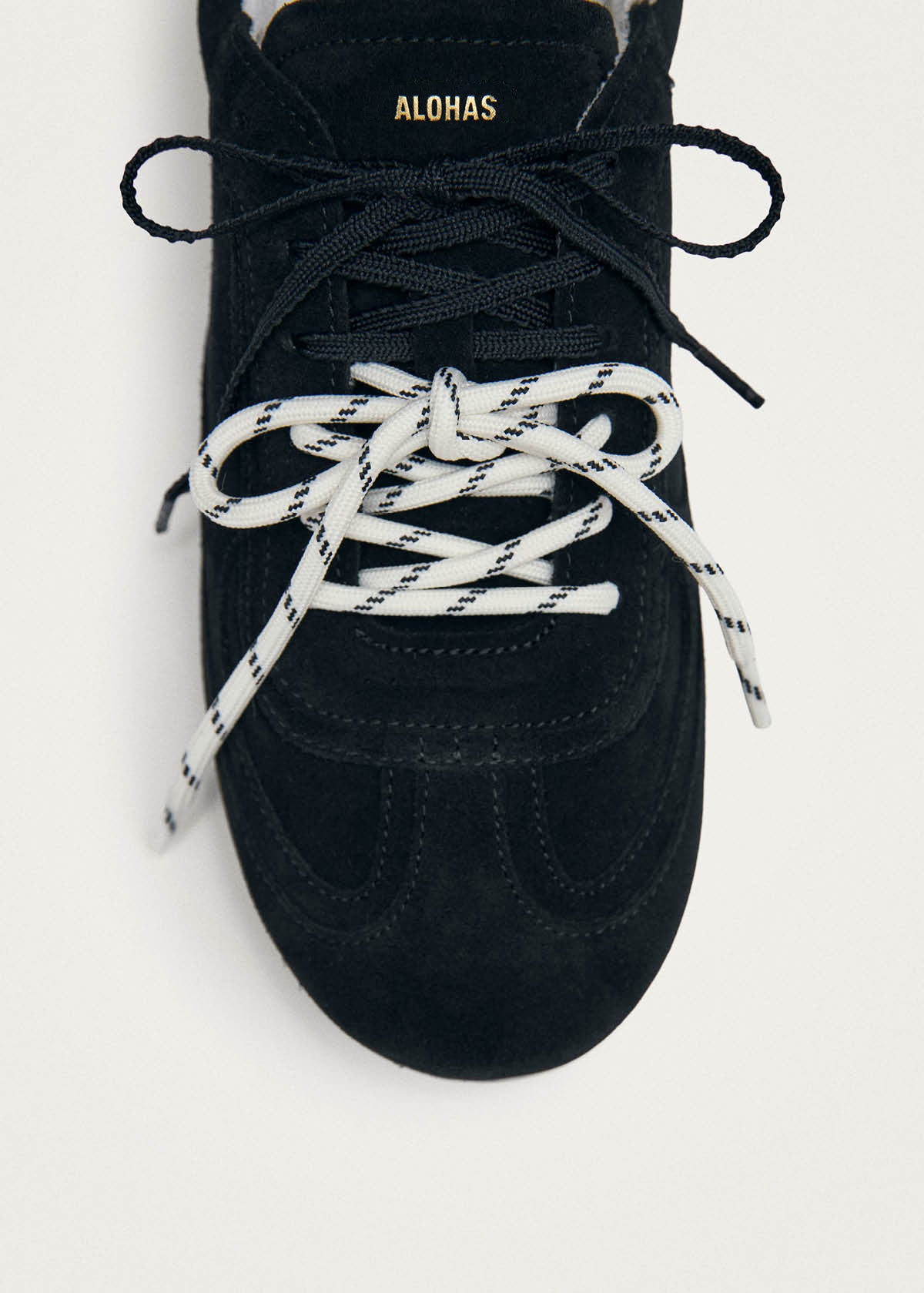 Tb.24 Wildleder schwarze Leder Sneaker