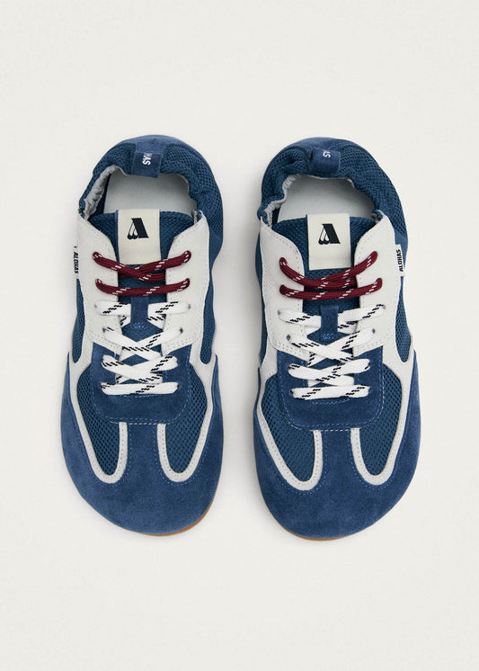 Tb.26 Sora Barefoot Sneakers in Pelle Blu Polvere-image
