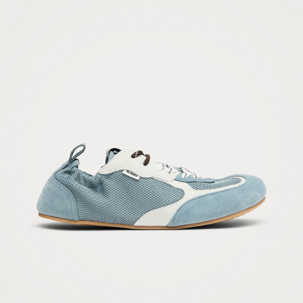 Tb.26 Sora Barefoot Sneakers in Pelle Verde Salvia