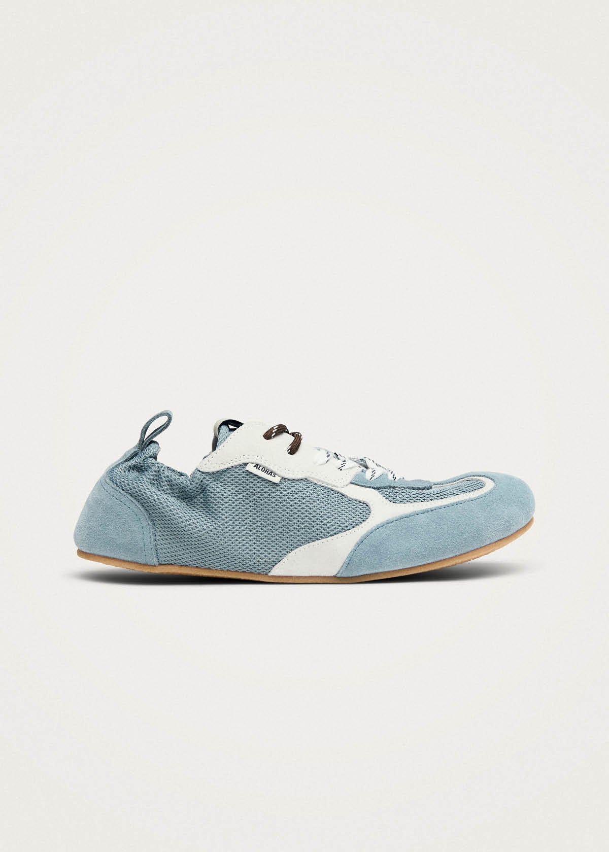Tb.26 Sora Barefoot Sneakers in Pelle Verde Salvia