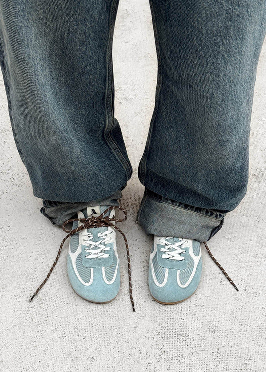 Tb.26 Sora Barefoot Zapatillas de Cuero Verde Salvia-image