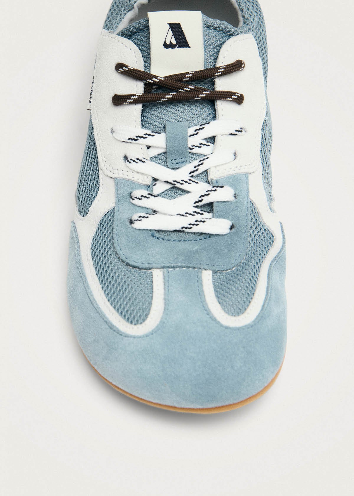 Tb.26 Sora Barefoot Sneakers in Pelle Verde Salvia