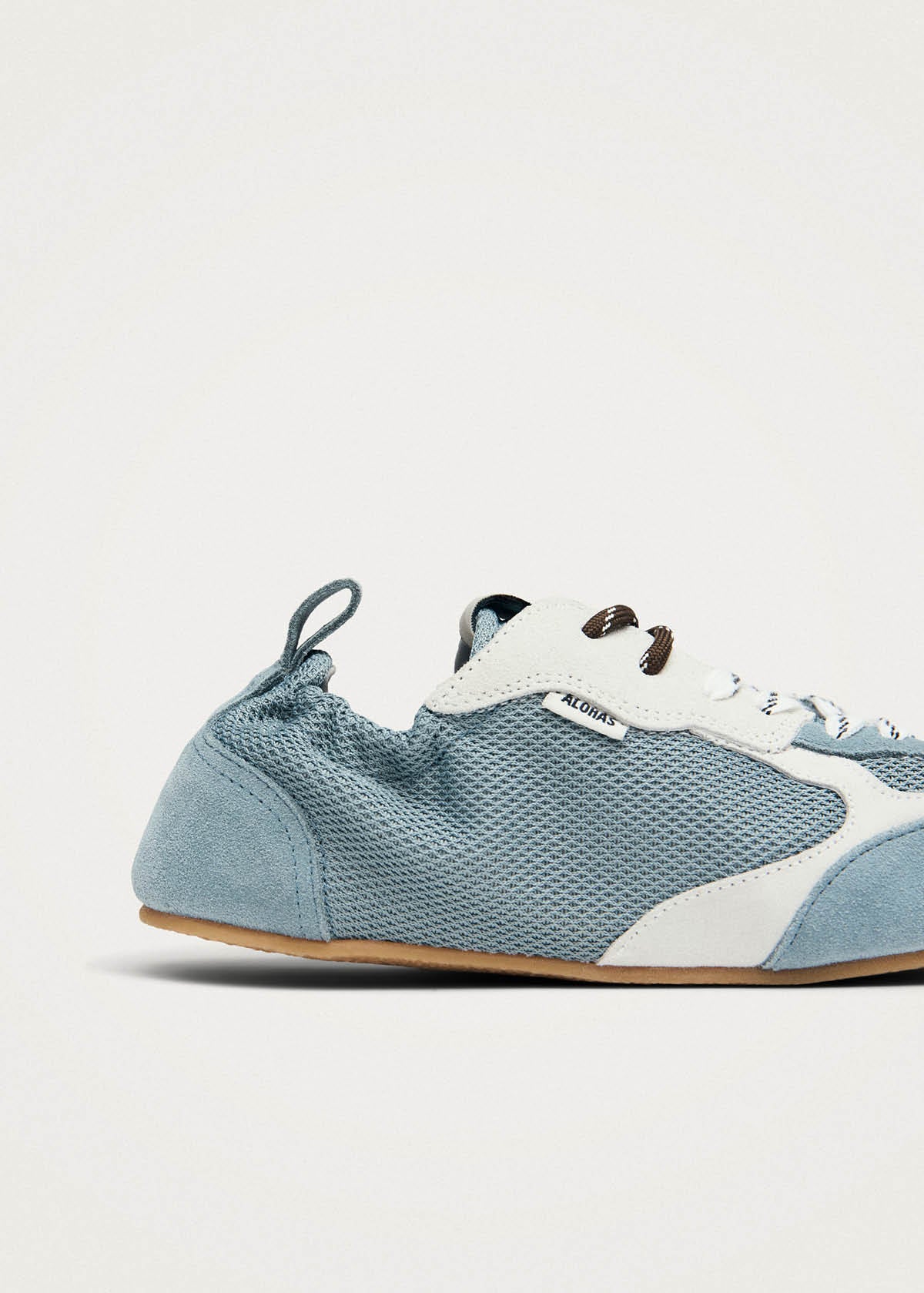 Tb.26 Sora Barefoot Sneakers in Pelle Verde Salvia