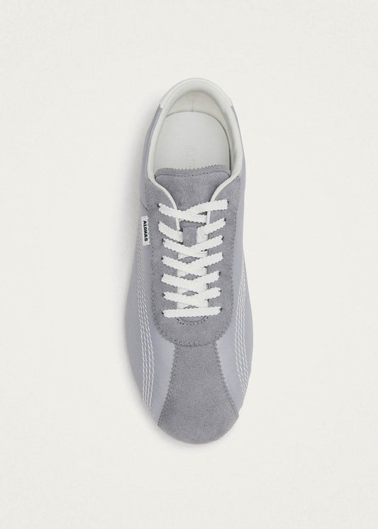 Tb.267 Welle Nylon Pale Blue Leather Sneakers-image