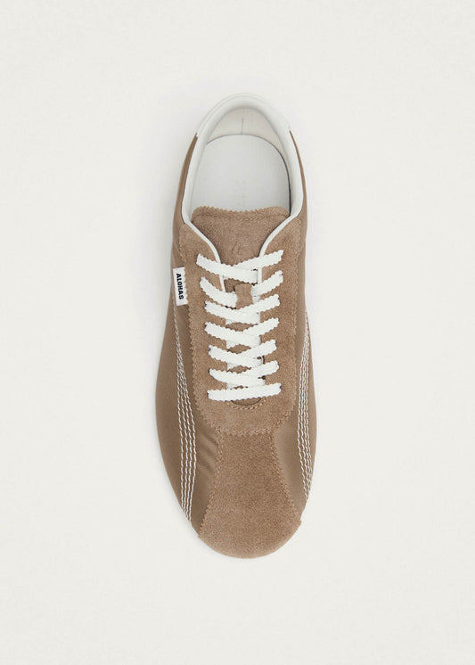 Tb.267 Welle Nylon Sand Leather Sneakers-image