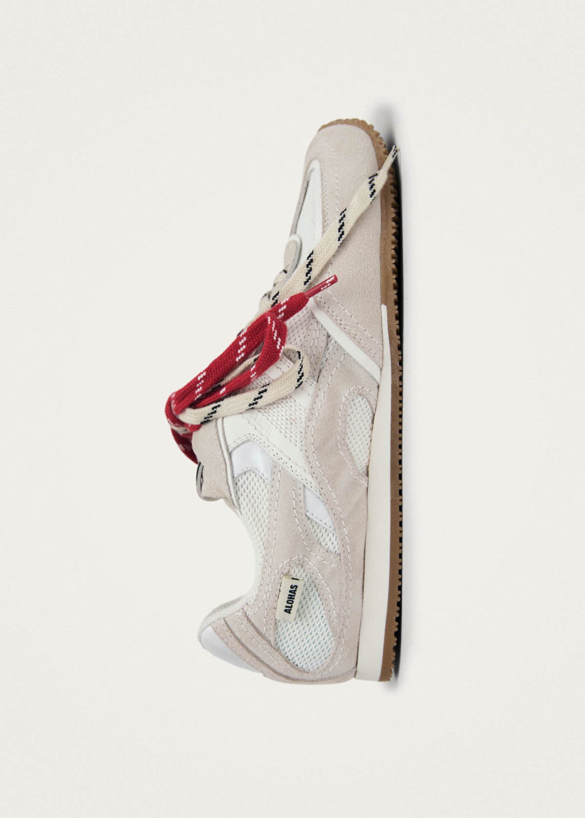 Tb.33 Cream Leather Sneakers