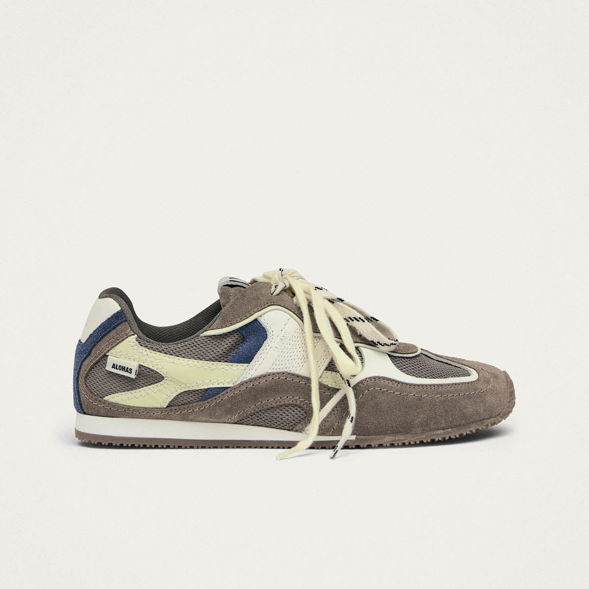 Tb.33 Taupe Leather Sneakers