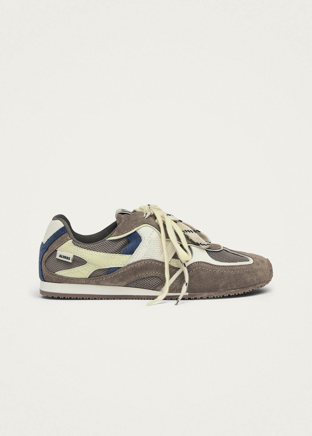 Tb.33 Taupe Leather Sneakers