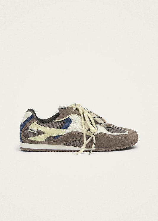 Tb.33 Taupe Leather Sneakers-image