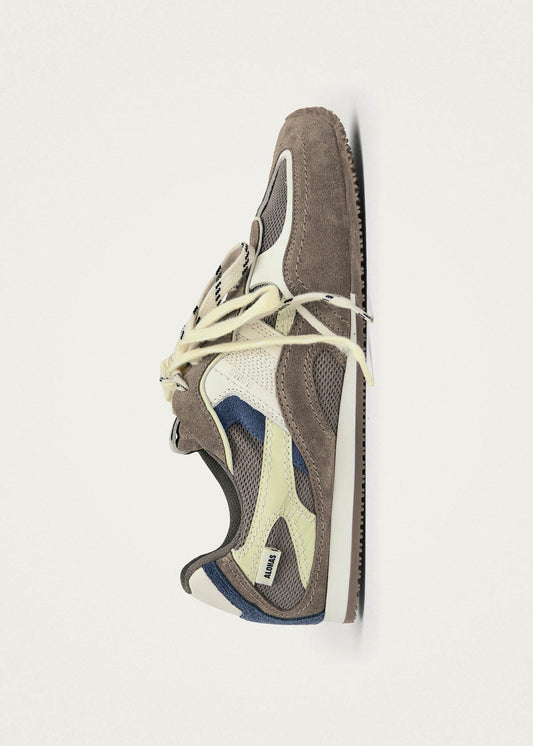 Tb.33 Zapatillas de Cuero Color Topo-image