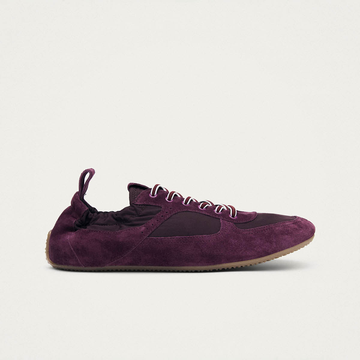 Tb.39 Nylon Burgundy Sneakers