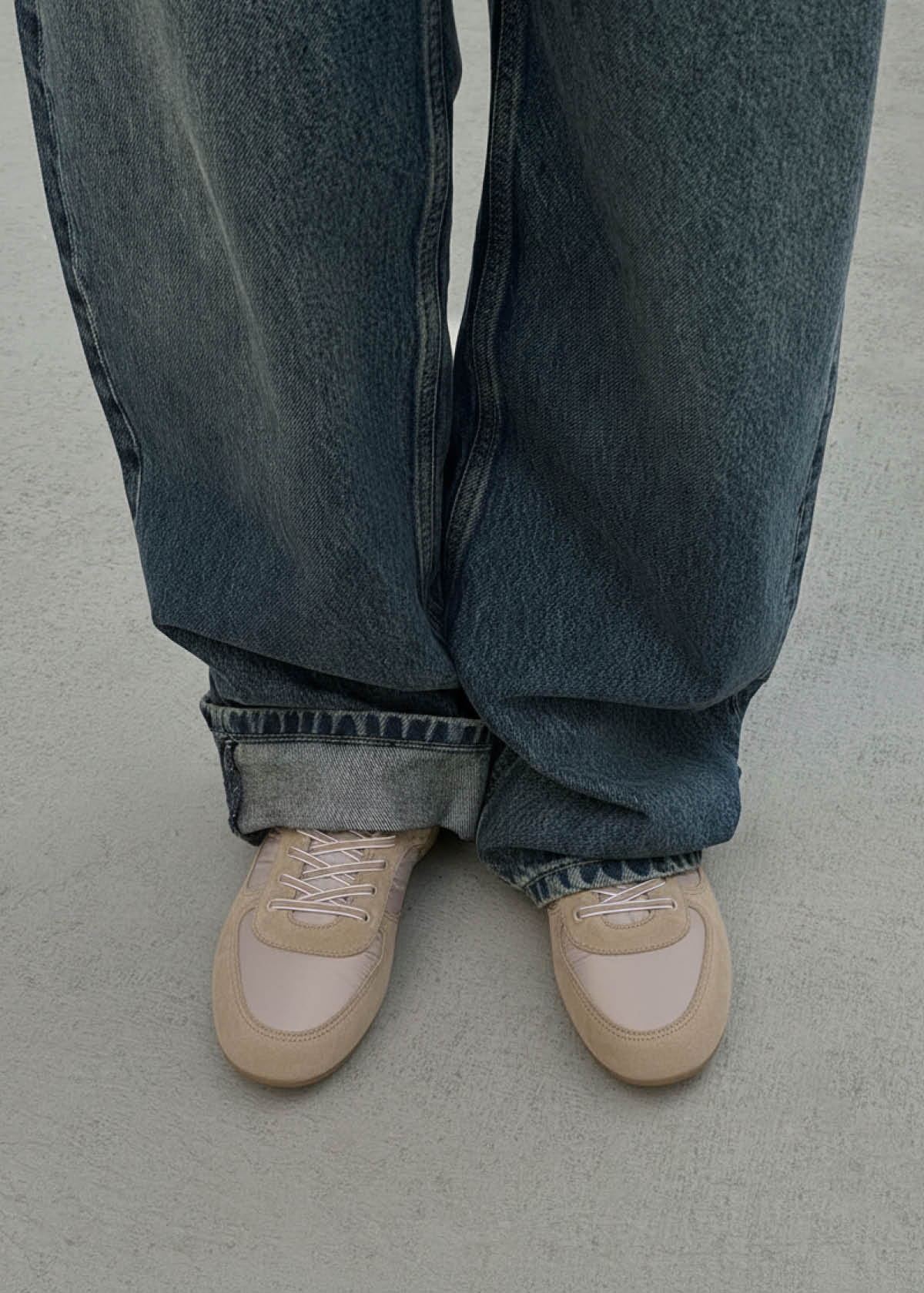 Tb.39 Nylon Taupe Sneakers