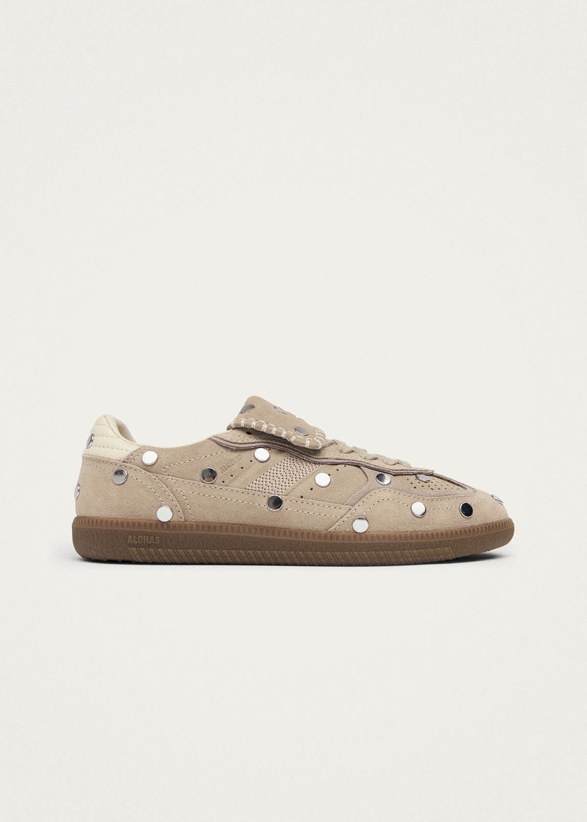 Tb.490 Club All Studs Beige Sneakers