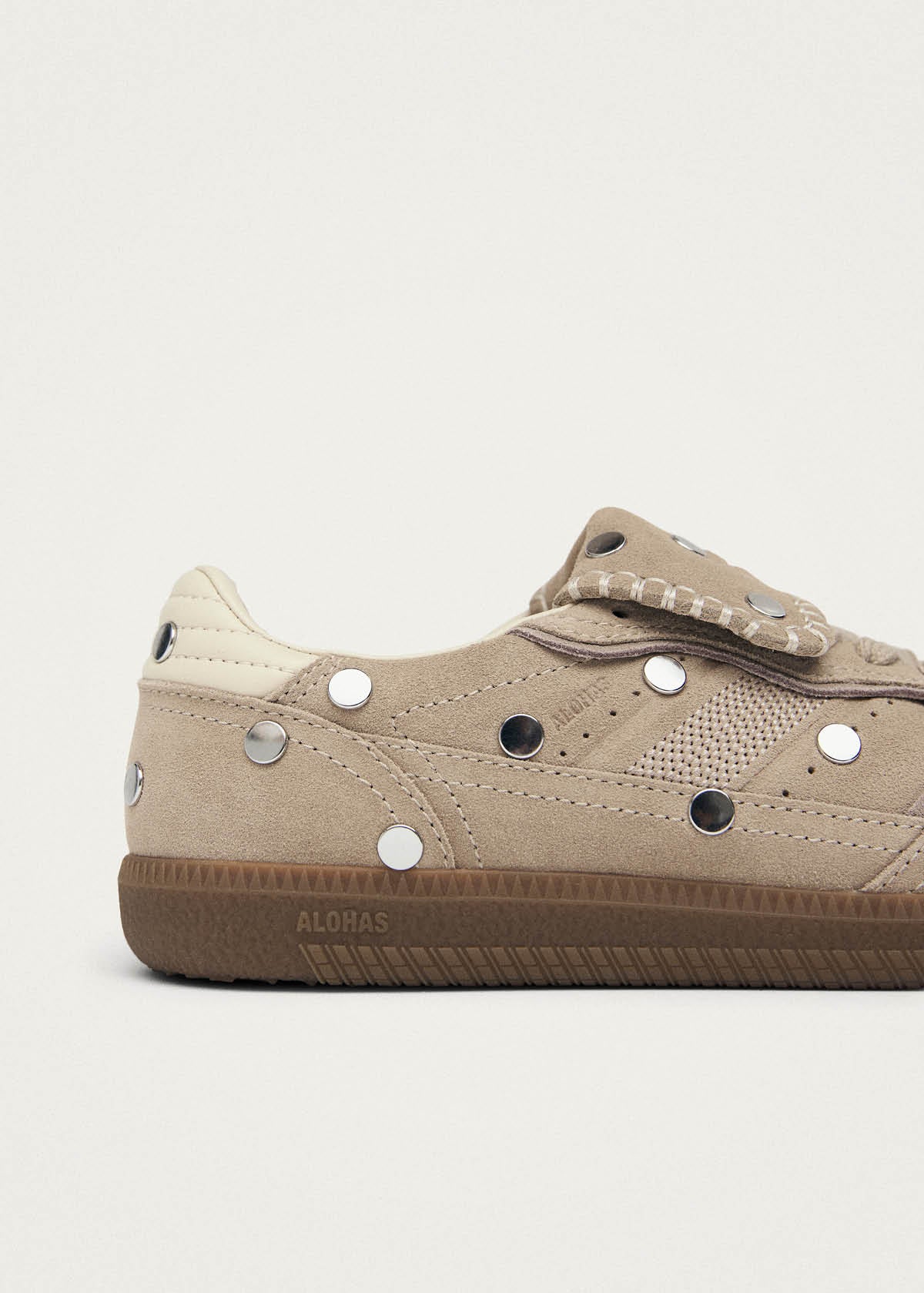 Tb.490 Club All Studs Beige Sneakers