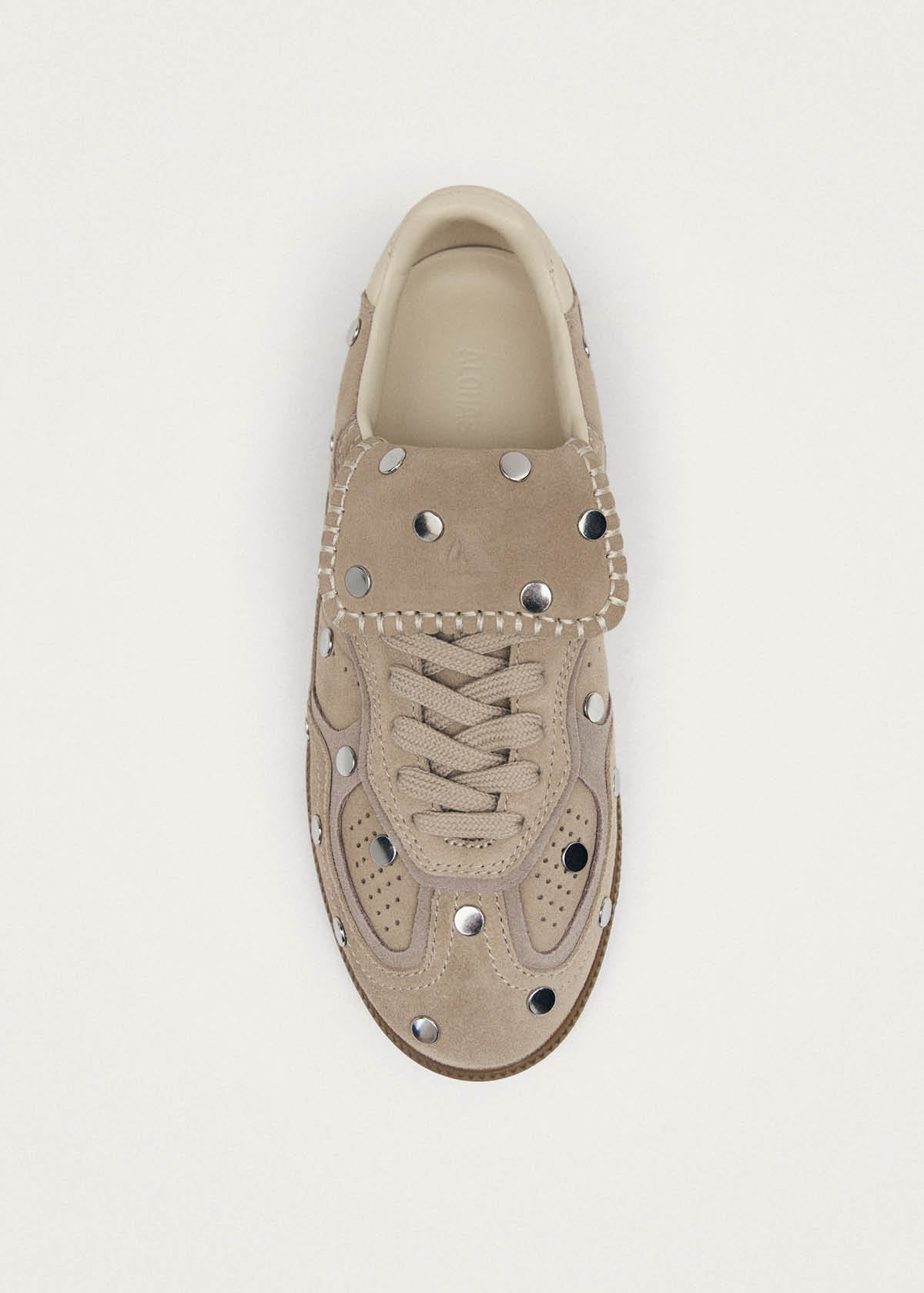 Tb.490 Club All Studs Beige Sneakers