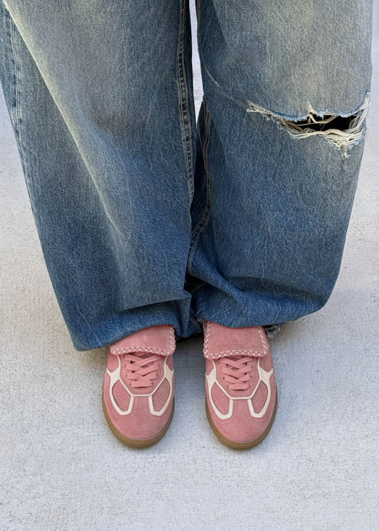 Tb.490 Club Brownrose Recycled Leather Sneakers-image