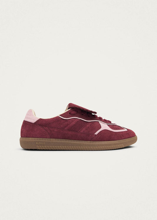 Tb.490 Club Burgundy Recycled Leather Sneakers-image