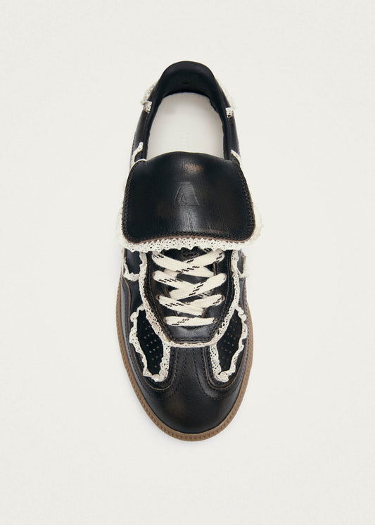 Tb.490 Club Häkel Vintage-Effekt Braun Leder Sneaker-image