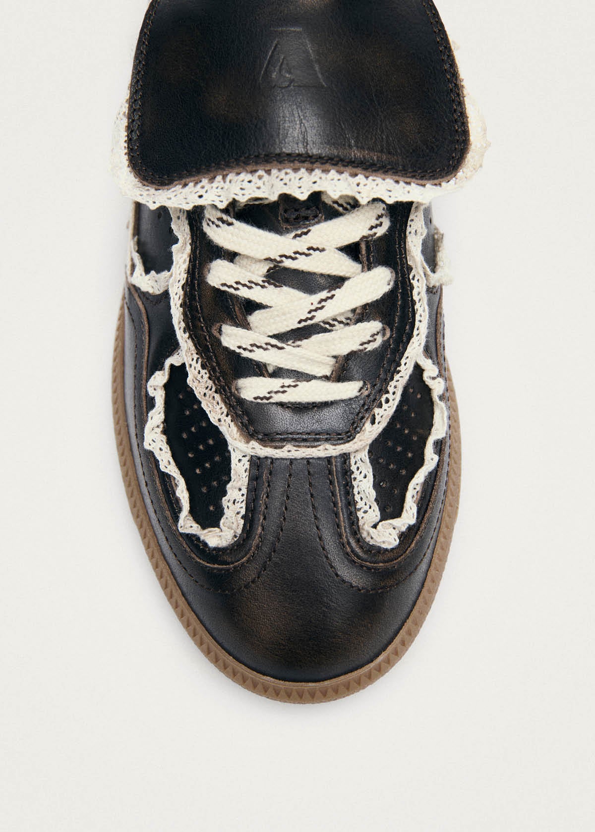 Tb.490 Club Häkel Vintage-Effekt Braun Leder Sneaker