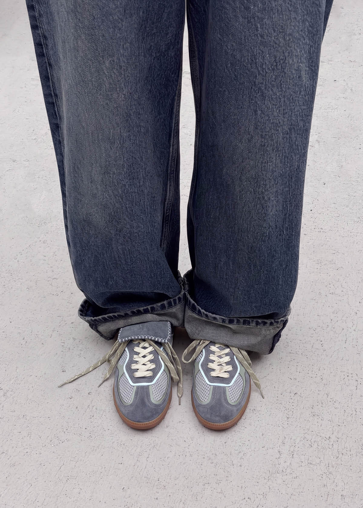 Tb.490 Club Zapatillas de Malla Gris
