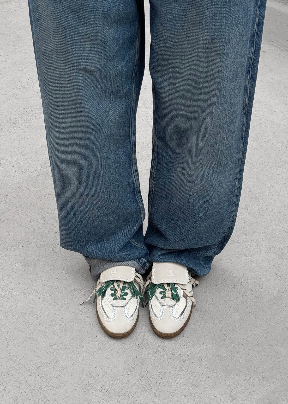 Tb.490 Club Nylon Cream Sneakers
